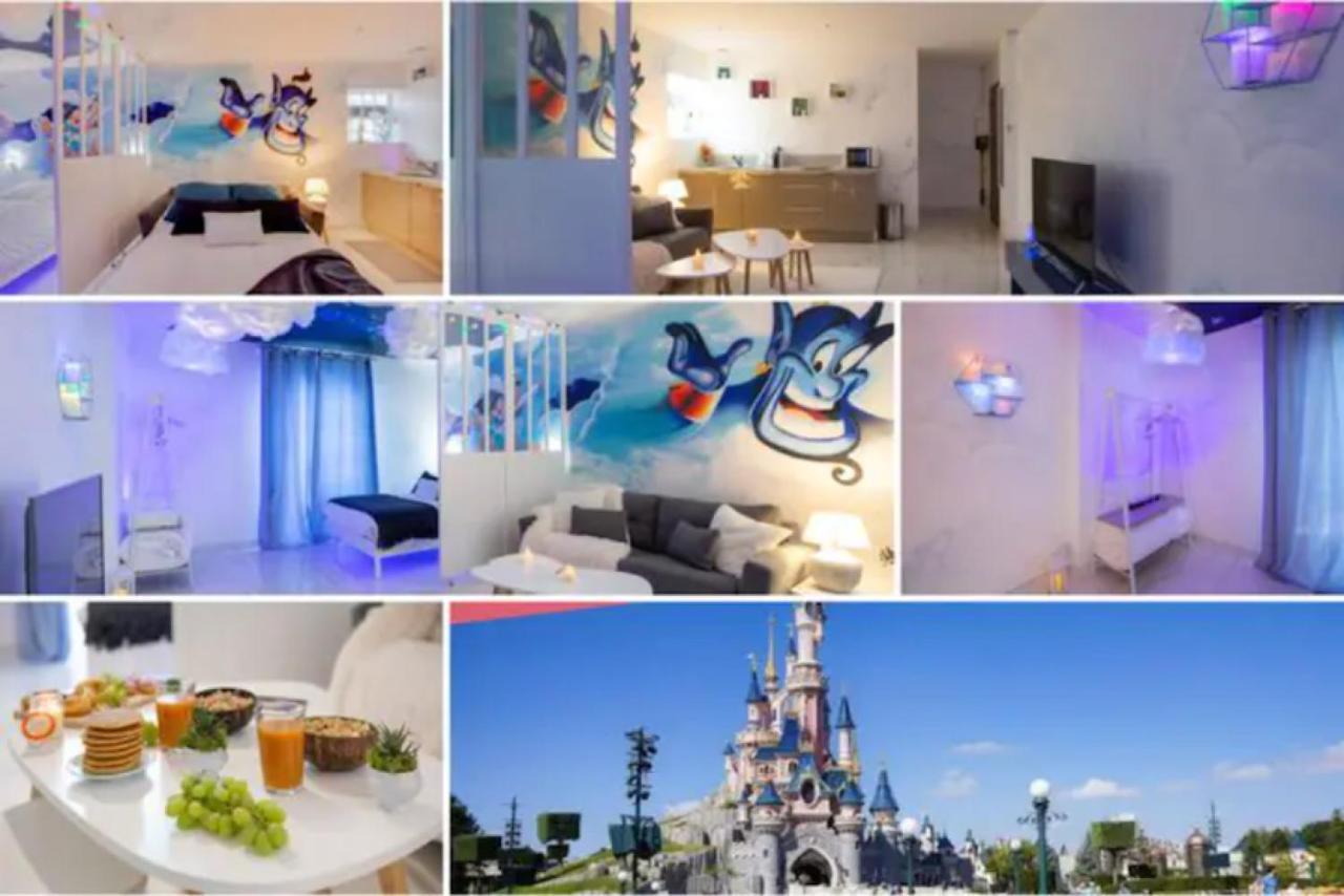 Suite Aladdin - 4P - Proche Disney Montry 外观 照片